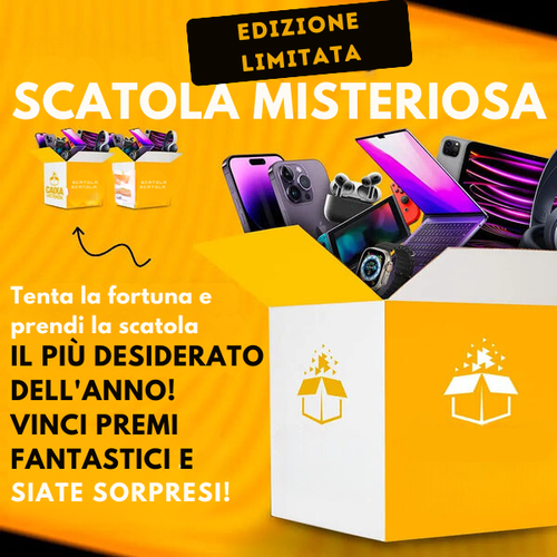 MISTERY BOX (ACQUISTA 1 E RICEVI 3 PRODOTTI)