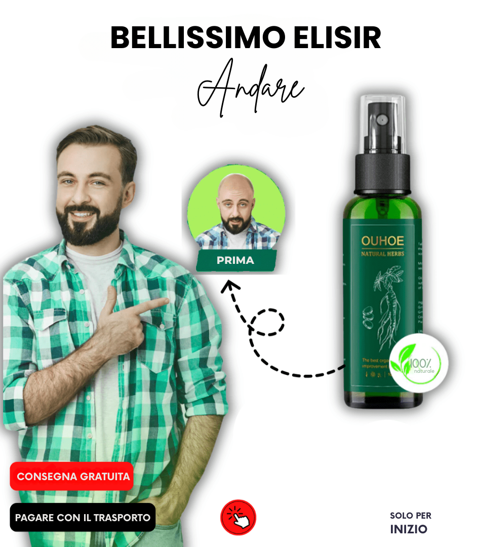 Elhoe Hair Growth -2x1: crescita dei capelli e controllo della perdita di capelli - 100% naturale