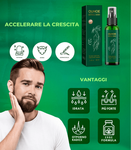 Elhoe Hair Growth -2x1: crescita dei capelli e controllo della perdita di capelli - 100% naturale